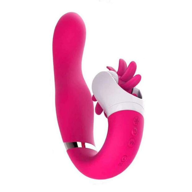 Teazers Dave Vibrator Rabbit Pink