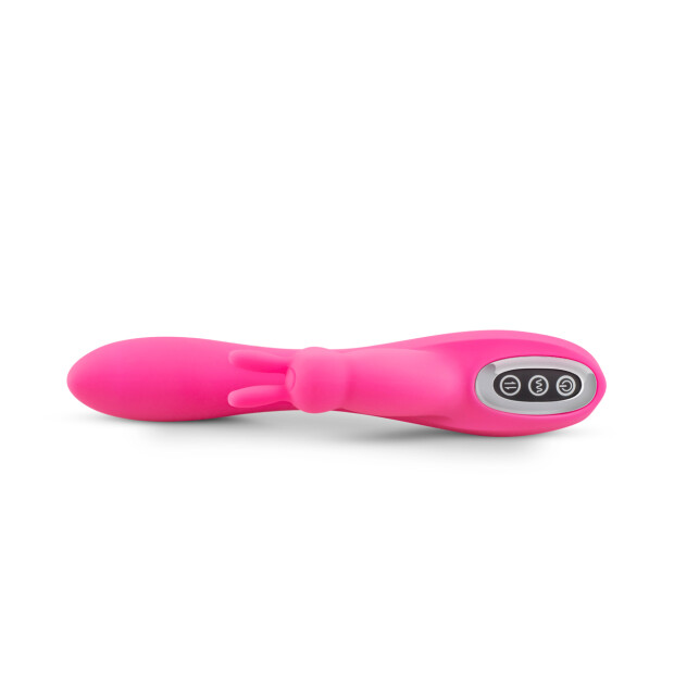 Teazers Double Rabbit Vibrator Pink 21 cm