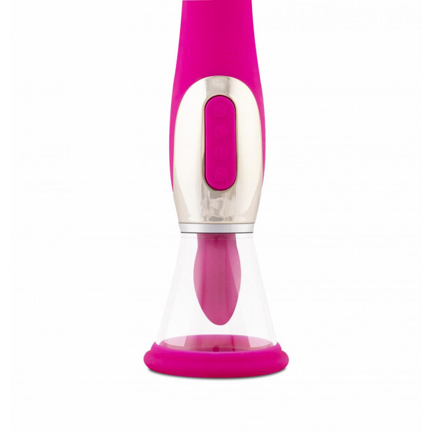 Teazers Pleasure Pump With G-Spot Vibrator - Pink