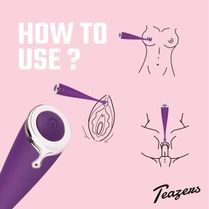 Teazers Pointer Vibe Auflegevibrator Lila