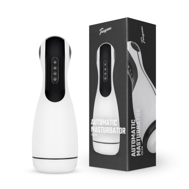 Teazers Automatischer Masturbator Blowjob-Maschine Weiß