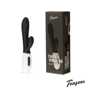 Teazers Rabbit Vibrator Schwarz