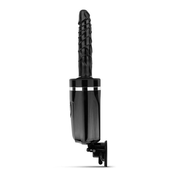 Teazers Schiebender Dildo-Vibrator Schwarz