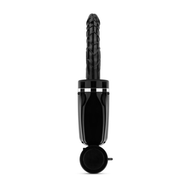 Teazers Schiebender Dildo-Vibrator Schwarz