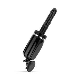 Teazers Schiebender Dildo-Vibrator Schwarz