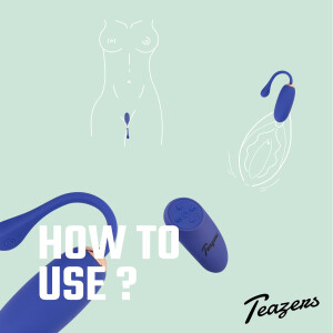 Teazers Vibrations-Ei Vibro-Ei Blau