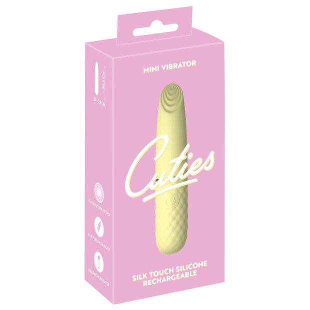 You2Toys Cuties Mini Vibe Gelb Auflegevibrator