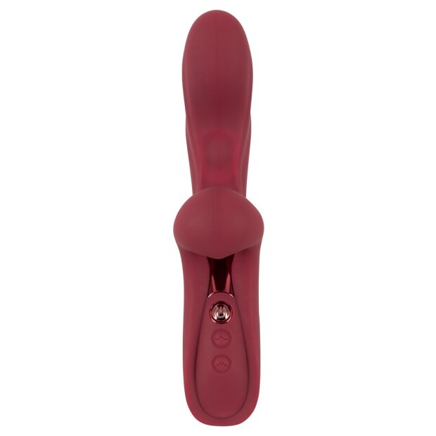 You2Toys JAVIDA Rabbit Vibrator Weinrot
