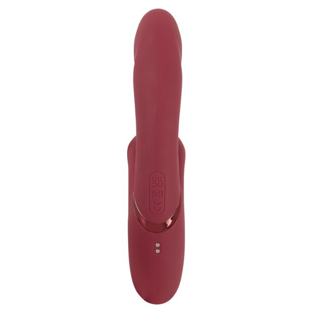 You2Toys JAVIDA Rabbit Vibrator Weinrot