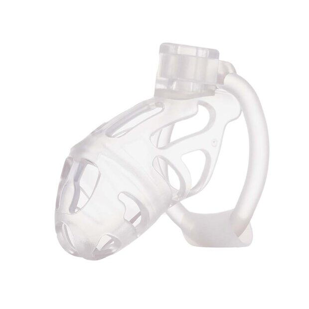 Sevanda Plastic Penis Chastity Cage - Transparent