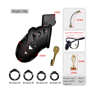 Sevanda RattlesnakeKeuschheits-Käfig Pro...