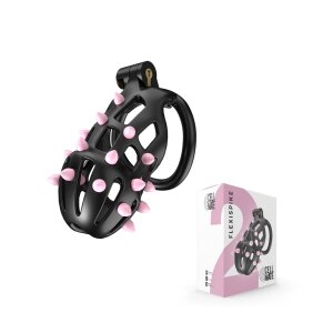 Cellmate FlexiSpike Keuschheitskäfig Größe 2