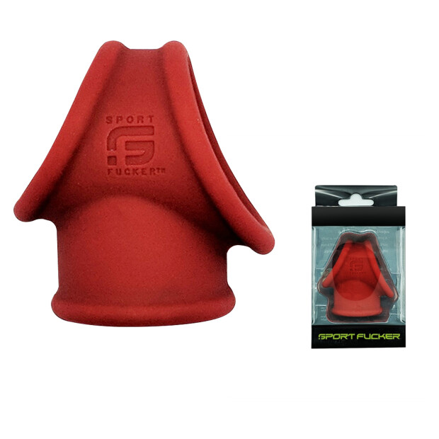 Sport Fucker Tube de queue en silicone - Rouge