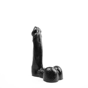 Bubble Toys Dildo Noir 24 cm