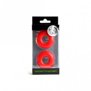 Sport Fucker Stacker Rings Penisringe Rot ⌀ 4,8 cm
