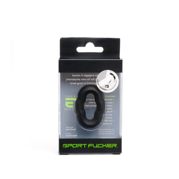 Sport Fucker Vigor Ring Penisring Schwarz ⌀ 3 cm