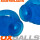 Oxballs MASTERJACK Double Penetration JO Sleeve Blue Ice