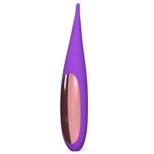 LELO Dot Travel Clitoris Stimulator Vibrator Lila 13,8 cm