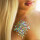 Leg Avenue Self-adhesive body jewelry Iridescent rhinestones