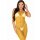 Leg Avenue Ankle-length mesh dress One Size Yellow