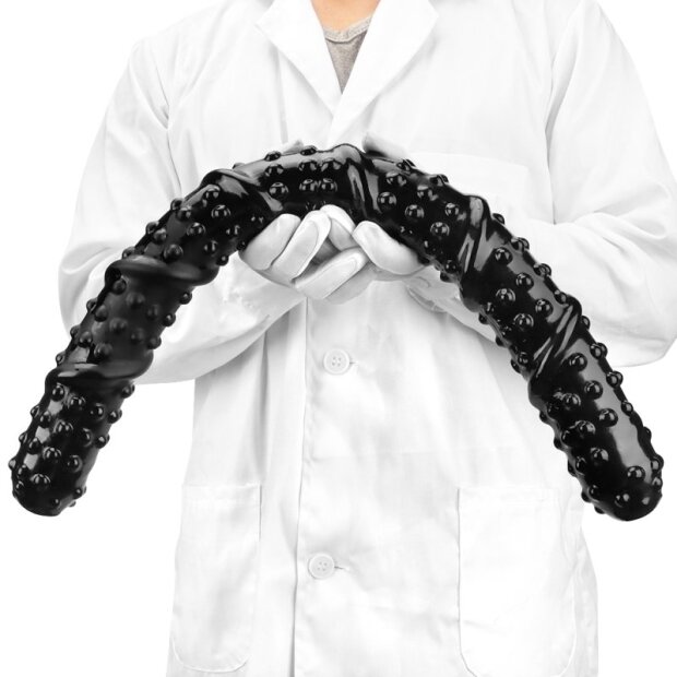 Double Dildo Super Textur M 62 x 5.5cm