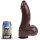 Domestic Partner DP84BR Grenadier L Dildo Braun 18 cm