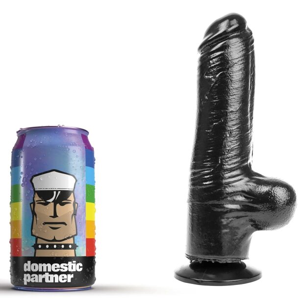Domestic Partner DP87B Funker M Dildo Schwarz 13 cm