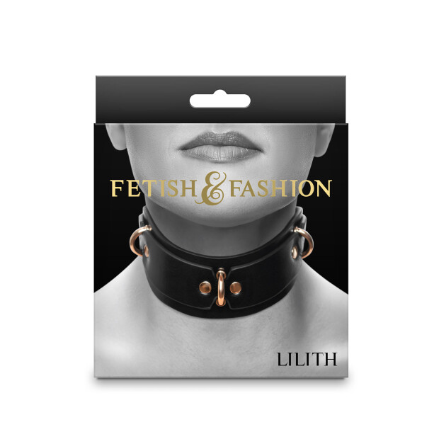 NS Novelties Collier Fetish & Fashion Lilith Noir
