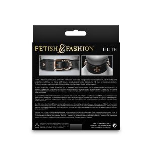 NS Novelties Collier Fetish & Fashion Lilith Noir