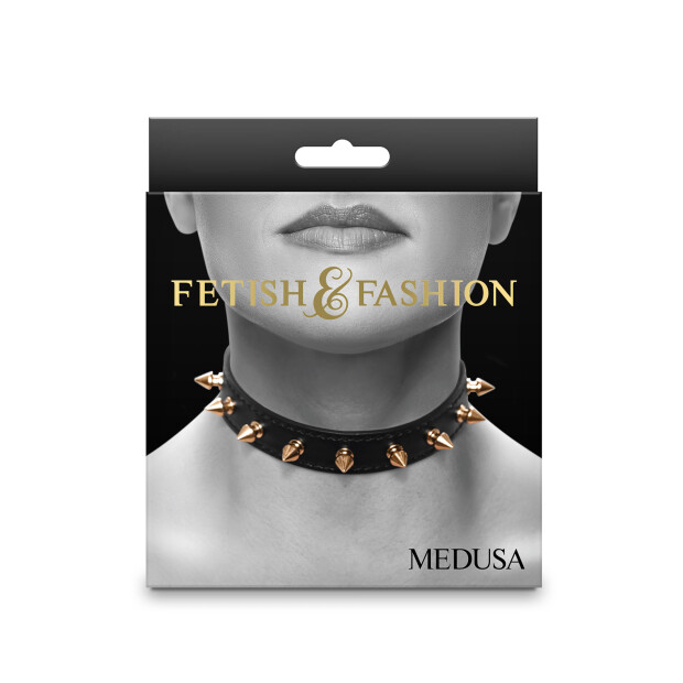 NS Novelties Fetish & Fashion Collier Medusa Noir