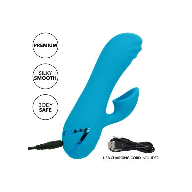 CalExotics California Dreaming Sunset Beach Seducer Vibrator Blau 16 cm ⌀ 4,5 cm