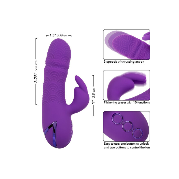 CalExotics California Dreaming Manhattan Beach Marvel Vibrator Lila 16 cm