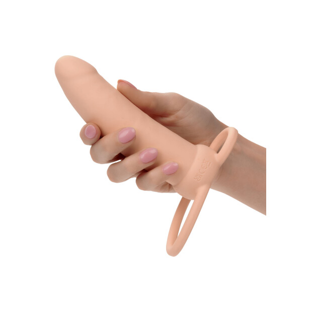 CalExotics Performance Maxx Rechargeable Thick Dual Penetrator Light skin tone