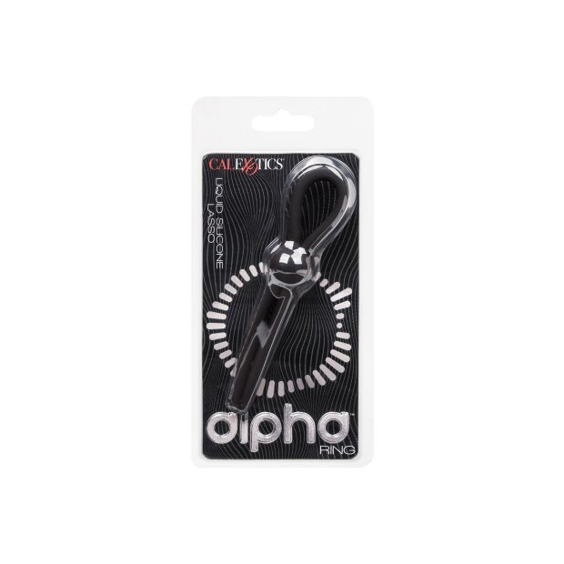 CalExotics Alpha Liquid Silicone Lasso Black
