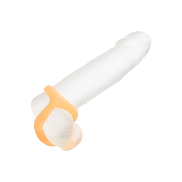 CalExotics Alpha Glow-In-The-Dark Liquid Silicone Teardrop Ring Glow in the dark