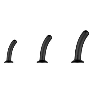 Nexus - Dilatateur Anal Dildos en Silicone (S,M,L) Noir