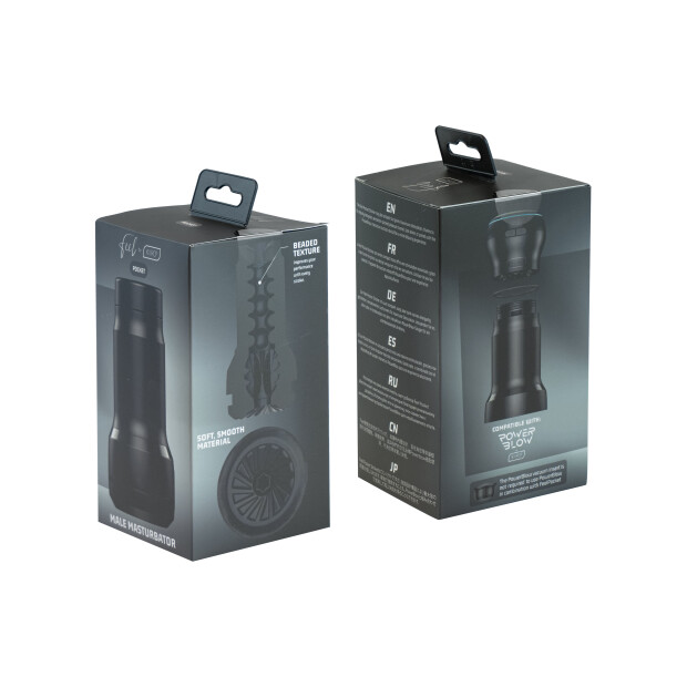 Kiiroo Pocket Stroker Masturbator Schwarz