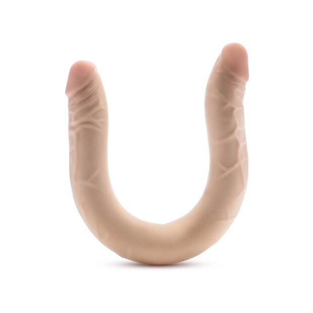 Blush Dr. Skin Plus Doppeldildo Beige 41,9 cm ⌀ 3,8 cm