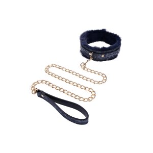Sportsheets Cougar Fur Collar & Leash