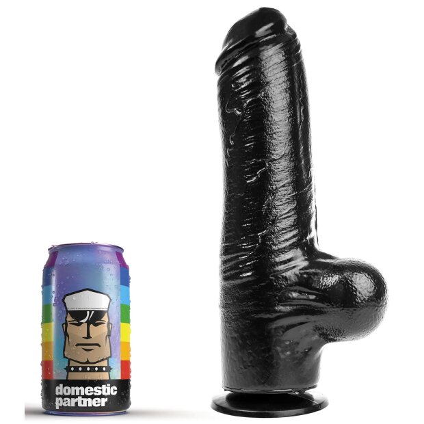 Domestic Partner DP89B Funker XL Dildo Schwarz 18 cm