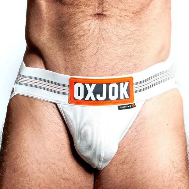 OXJOK by Oxballs Slingjock Jockstrap White M