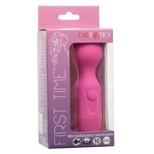 CalExotics First Time Rechargeable Massager Vibrator Pink...