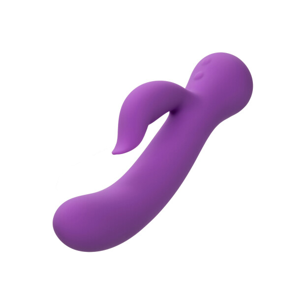 CalExotics First Time Rechargeable Pleaser Rabbit Vibrator Lila 21 cm