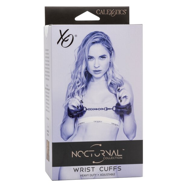 CalExotics Nocturnal Collection Wrist Cuffs Black