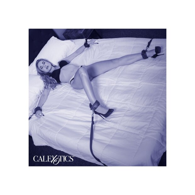 CalExotics Nocturnal Collection Bed Restraints black