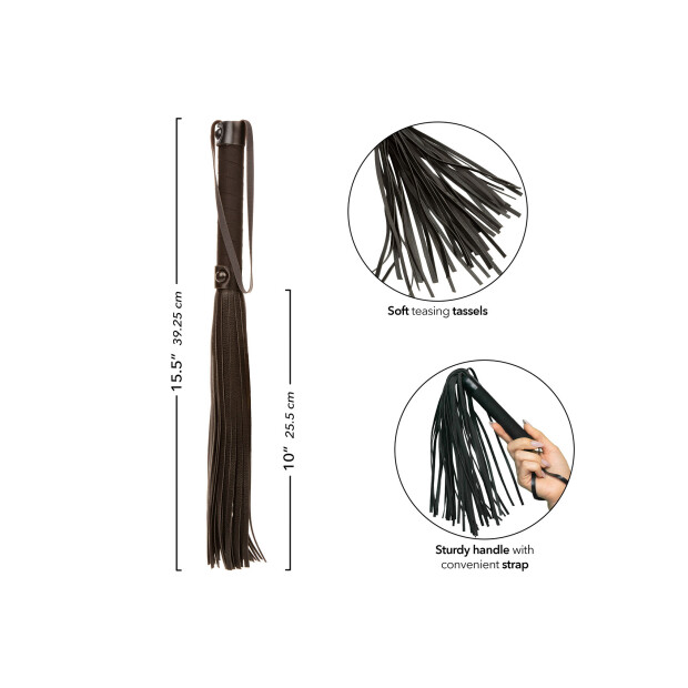 CalExotics Nocturnal Collection Flogger Black