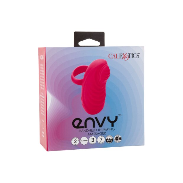 CalExotics Envy Handheld Thumping Massager Auflegevibrator Pink