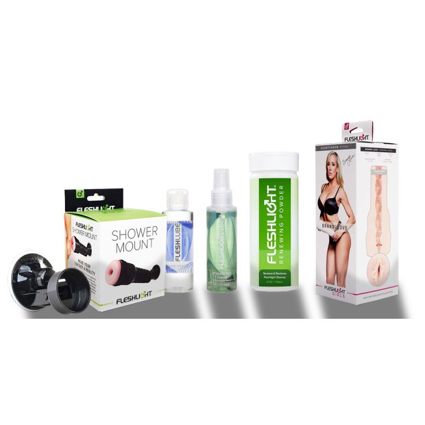 FLESHLIGHT Brandi Love Heartthrob Value Pack Set
