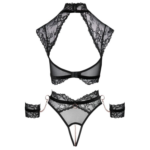 Cottelli Collection Bondage Bra Set M