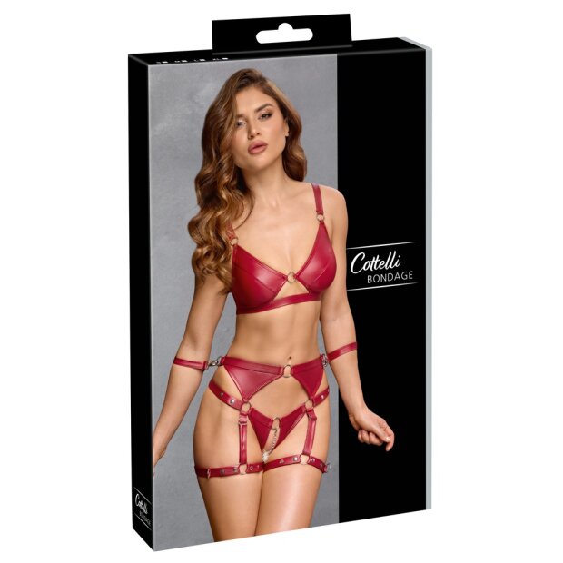 Cottelli Collection Bondage Bra Set L